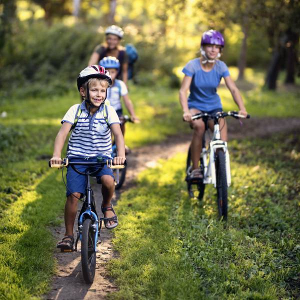 VTT en famille