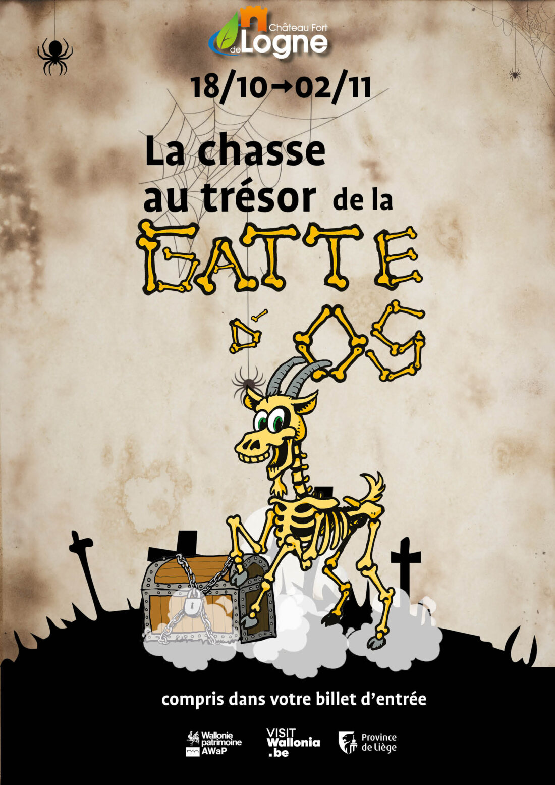 Chasse au trésor de la gatte d’os