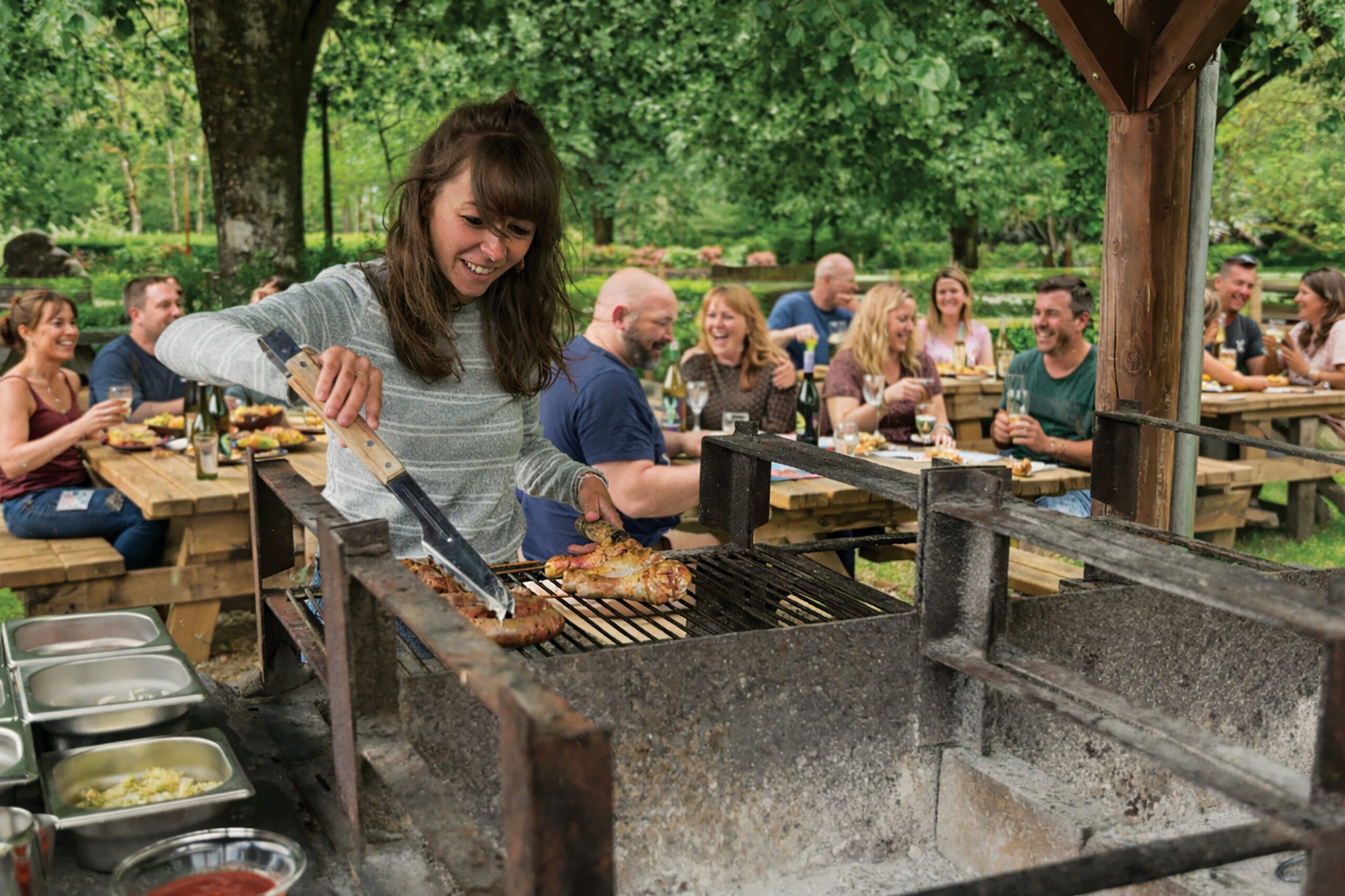 BBQ groupes Domaine de Palogne Barbecue